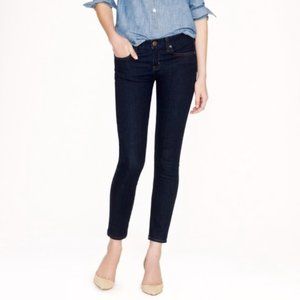 J. Crew Toothpick Dark Wash Skinny Jeans Size 26 Ankle